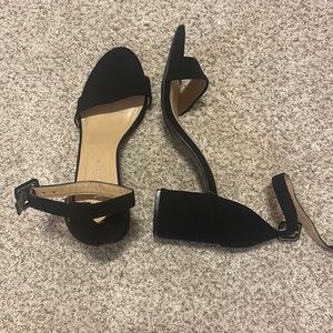 black heels size 8 1/2